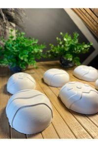 6 lı XXL Yumurta Taş Boyama Etkinlik Oyuncak Taş Boyama seti egg coloring Paskalya Yumurtası - Görsel 4