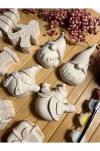 12 Adet (3D) Yılbaşı boyama seti Taş boyama seti Noel Christmas Çocuk Gelişimi Etkinlik - Görsel 3